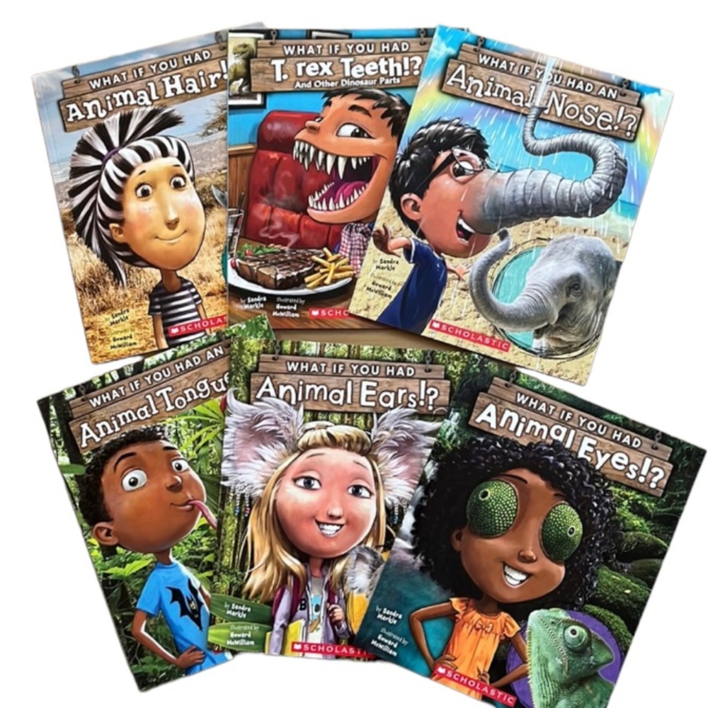 📚 KIDS BOOKS “WHAT IF YOU HAD…” SOFTCOVER FUNNY ENTERTAINING STORYBOOKS ALL NEW